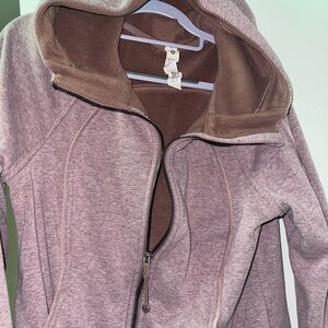 Lululemon Athletica Mauve Zip-Up Jacket